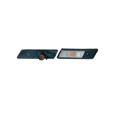 SX_SCRITTA_LOGO.jpg Fanale Laterale Bmw 3 Cabriolet 1991/1996 Sinistro Senza Portalampada Gruppo Ottico Bianco W5W