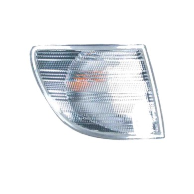 DX_SCRITTA_LOGO.jpg Fanale Anteriore Mercedes-Benz Vito Furgonato 1996/2003 Destro Senza Portalampada Gruppo Ottico Bianco Py21W