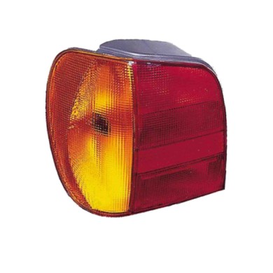 SX_SCRITTA_LOGO.jpg Fanale Posteriore Volkswagen Polo 1994/1999 Sinistro Senza Portalampada Gruppo Ottico R5W P21Wx3