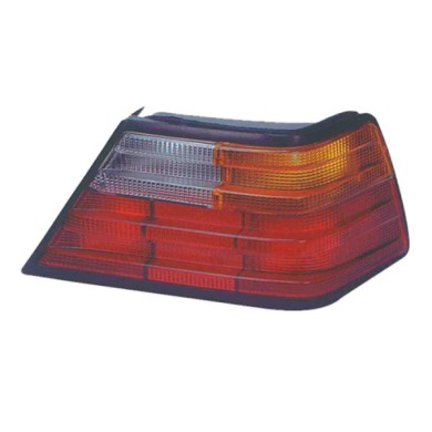 DX_SCRITTA_LOGO.jpg Fanale Posteriore Mercedes-Benz Trem Volumi 1992/1993 Destro Senza Portalampada Gruppo Ottico Arancio R10W P