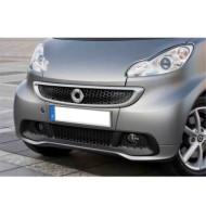 SMART-FORTWO-2012.jpg Cornice Griglia Nera Per Smart Fortwo Dal 2012 Al 2014