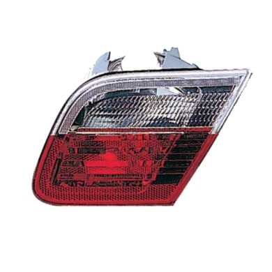 DX_SCRITTA_LOGO.jpg Fanale Posteriore Bmw 3 Cabriolet 2000/2003 Destro Senza Portalampada Gruppo Ottico Interna Bianco P21Wx2