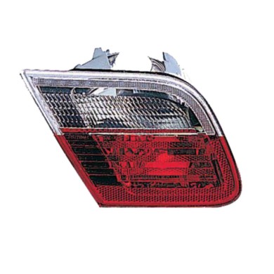 SX_SCRITTA_LOGO.jpg Fanale Posteriore Bmw 3 Cabriolet 2000/2003 Sinistro Senza Portalampada Gruppo Ottico Interna Bianco P21Wx2