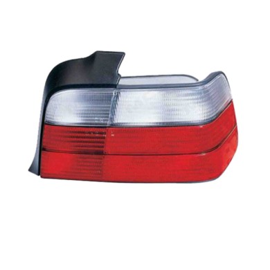 DX_SCRITTA_LOGO.jpg Fanale Posteriore Bmw 3 Cabriolet 1993/1999 Destro Senza Portalampada Gruppo Ottico Bianco Py21W R10W P21/4W