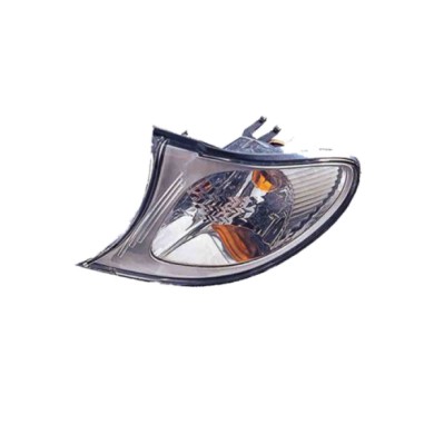 DX_SCRITTA_LOGO.jpg Fanale Anteriore Bmw 3 Touring 2001/2005 Destro Senza Portalampada Gruppo Ottico Cromato Py21W