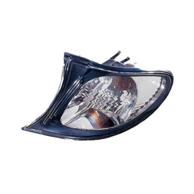 DX_SCRITTA_LOGO.jpg Fanale Anteriore Bmw 3 Touring 2001/2005 Destro Senza Portalampada Gruppo Ottico Nero Py21W