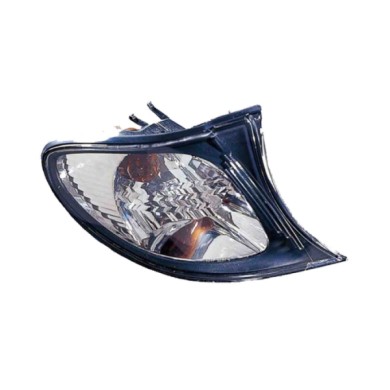 SX_SCRITTA_LOGO.jpg Fanale Anteriore Bmw 3 Touring 2001/2005 Sinistro Senza Portalampada Gruppo Ottico Nero Py21W