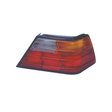 DX_SCRITTA_LOGO.jpg Fanale Posteriore Mercedes-Benz Trem Volumi 1992/1993 Destro Vetro Del Fanale Arancio