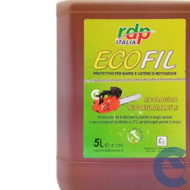 144152-large_default.jpg Olio Per Motosega Rdp Ecofil Proteggi Barre E Catene Biodegradabile 5l