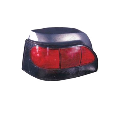 DX_SCRITTA_LOGO.jpg Fanale Posteriore Renault Clio I 1996/1999 Destro Senza Portalampada Gruppo Ottico Fumé P21Wx3 P21/5W T. Ar