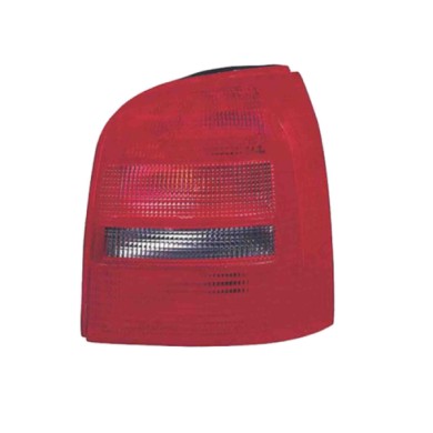 DX_SCRITTA_LOGO.jpg Fanale Posteriore Audi A4 Avant 1994/2001 Destro Senza Portalampada Gruppo Ottico Fumé P21Wx3 P21/5W T. Sh