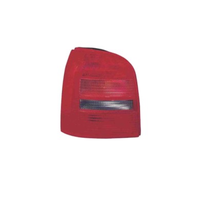 SX_SCRITTA_LOGO.jpg Fanale Posteriore Audi A4 Avant 1994/2001 Sinistro Senza Portalampada Gruppo Ottico Fumé P21Wx3 P21/5W T. Sh