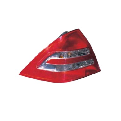 DX_SCRITTA_LOGO.jpg Fanale Posteriore Mercedes-Benz Classe C Coupé 2000/2004 Destro Senza Portalampada Gruppo Ottico Py21W R5W P