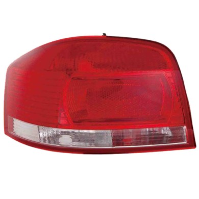 SX_SCRITTA_LOGO.jpg Fanale Posteriore Audi A3 2003/2008 Sinistro Senza Portalampada Gruppo Ottico H21W P21W Py21W R10W T. Y