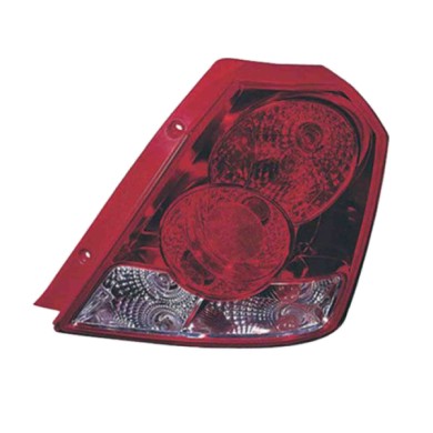 DX_SCRITTA_LOGO.jpg Fanale Posteriore Chevrolet Aveo/Kalos 2 Volumi/Coda Spiovente 2003/2008 Destro Con Portalampada P21W Py21W 
