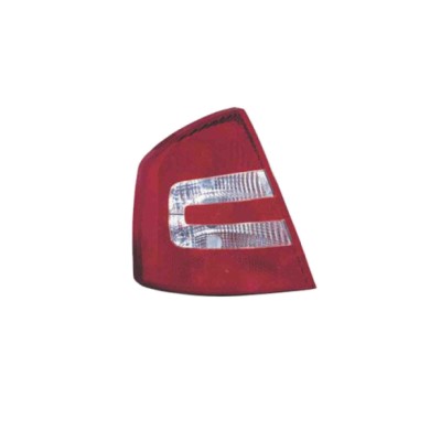 DX_SCRITTA_LOGO.jpg Fanale Posteriore Skoda Octavia Ii 2004/2009 Destro Senza Portalampada Gruppo Ottico P21W Py21W W3Wx2 P21/4W