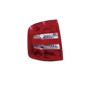 DX_SCRITTA_LOGO.jpg Fanale Posteriore Skoda Fabia I Combi 2000/2006 Destro Senza Portalampada Gruppo Ottico Py21W P21/4W P21Wx2 