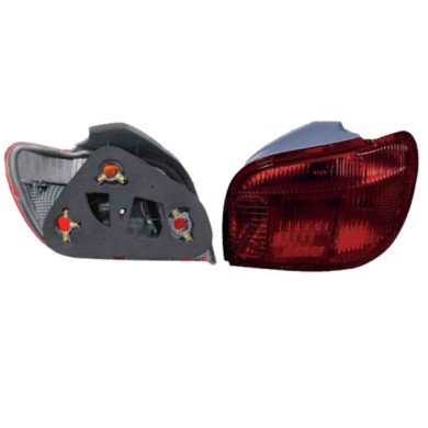 DX_SCRITTA_LOGO.jpg Fanale Posteriore Toyota Yaris 2003/2005 Destro Senza Portalampada Gruppo Ottico W21Wx2 W21/5W T. K