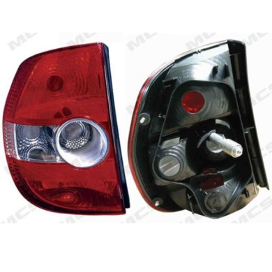 DX_SCRITTA_LOGO.jpg Fanale Posteriore Volkswagen Fox 2003/2008 Destro Senza Portalampada Gruppo Ottico P21W Py21W P21/5W T. V