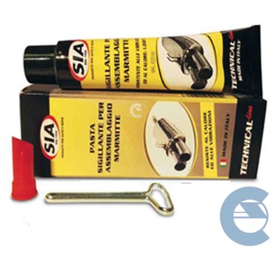 SIA-9012.jpg Sia Mastice Pasta Sigillante Per Accoppiamento Marmitte Nera 75 Ml