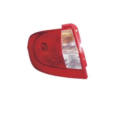 SX_SCRITTA_LOGO.jpg Fanale Posteriore Hyundai Getz 2005/2010 Sinistro Senza Portalampada Gruppo Ottico Py21W W16W P21/5W T. Sam