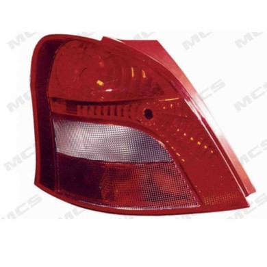 SX_SCRITTA_LOGO.jpg Fanale Posteriore Toyota Yaris/Vios Tre Volumi 2005/2009 Sinistro Con Portalampada Py21W W5W P21Wx2