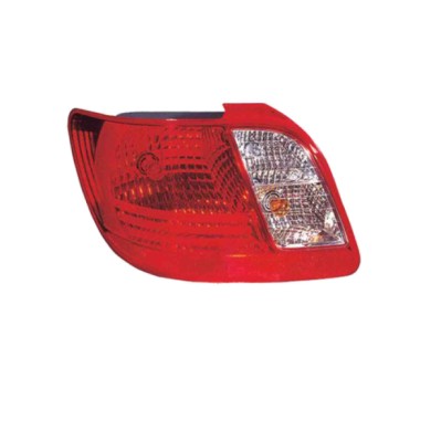 DX_SCRITTA_LOGO.jpg Fanale Posteriore Kia Rio Ii Tre Volumi 2005/2011 Destro Con Portalampada 4 Porte Py21W W16W P21/5W