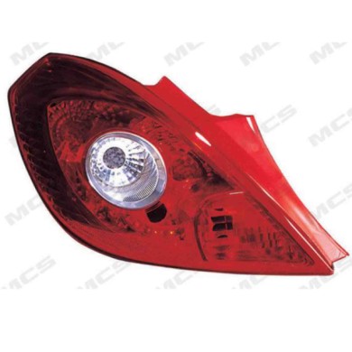 SX_SCRITTA_LOGO.jpg Fanale Posteriore Opel Corsa D 2006/2010 Sinistro Senza Portalampada Gruppo Ottico 3 Porte Py21W P21Wx2 P21/