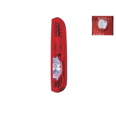 DX_SCRITTA_LOGO.jpg Fanale Posteriore Opel Vivaro A Combi 2006/2007 Destro Senza Portalampada Gruppo Ottico Py21W P21/5W T.V/ 4 