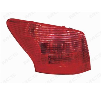 DX_SCRITTA_LOGO.jpg Fanale Posteriore Peugeot 407 Sw 2004/2008 Destro Senza Portalampada Gruppo Ottico P21Wx2 P21/5W T. He