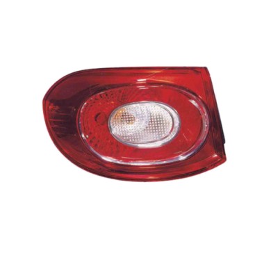 DX_SCRITTA_LOGO.jpg Fanale Posteriore Volkswagen Tiguan 2007/2011 Destro Senza Portalampada Gruppo Ottico Esterno P21Wx2 Wy21W T