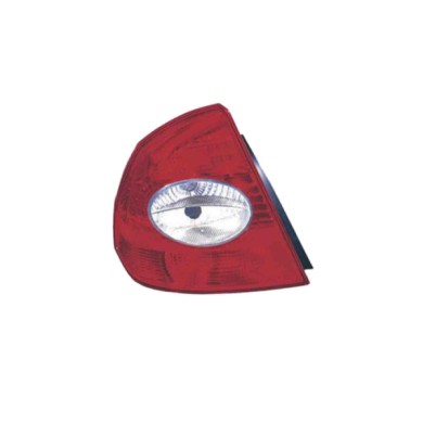 SX_SCRITTA_LOGO.jpg Fanale Posteriore Ford Focus Ii Tre Volumi 2005/2010 Sinistro Senza Portalampada Gruppo Ottico Py21W P21/4W 