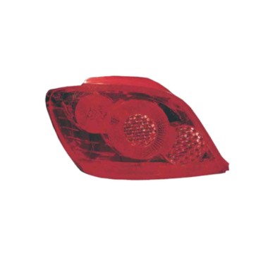 SX_SCRITTA_LOGO.jpg Fanale Posteriore Peugeot 307 2005/2008 Sinistro Senza Portalampada Gruppo Ottico P21Wx3 R5Wx2 T. Y