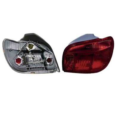 DX_SCRITTA_LOGO.jpg Fanale Posteriore Toyota Yaris 2003/2005 Destro Senza Portalampada Gruppo Ottico P21Wx2 P21/5W T. V