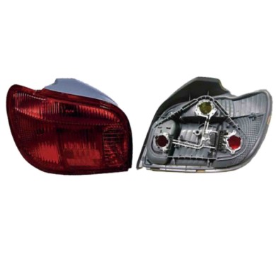SX_SCRITTA_LOGO.jpg Fanale Posteriore Toyota Yaris 2003/2005 Sinistro Senza Portalampada Gruppo Ottico P21Wx2 P21/5W T. K