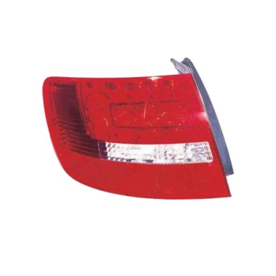 SX_SCRITTA_LOGO.jpg Fanale Posteriore Audi A6 Allroad 2008/2011 Sinistro Senza Portalampada Gruppo Ottico Esterno Led Py21W