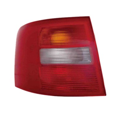 SX_SCRITTA_LOGO.jpg Fanale Posteriore Audi A6 Avant 1997/1999 Sinistro Senza Portalampada Gruppo Ottico Arancio P21Wx2 P21/5W