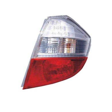DX_SCRITTA_LOGO.jpg Fanale Posteriore Honda Jazz Iii 2007/2011 Destro Con Portalampada Bianco Led W21W W21Wx2 Wy21W