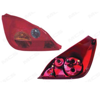 SX_SCRITTA_LOGO.jpg Fanale Posteriore Opel Tigra Twintop 2004/2010 Sinistro Senza Portalampada Gruppo Ottico P21Wx3 P21/5W Tipo 