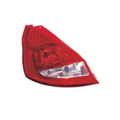 DX_SCRITTA_LOGO.jpg Fanale Posteriore Ford Fiesta Vi Van 2008/2012 Destro Senza Portalampada Gruppo Ottico Py21W W16W P21/5W