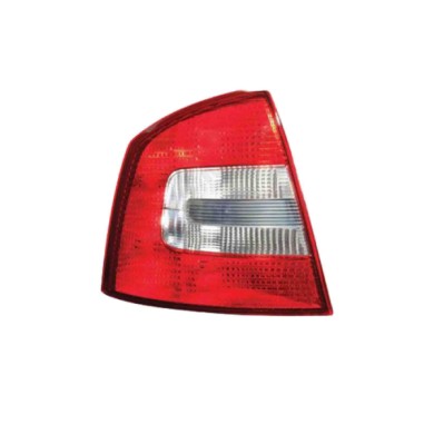 DX_SCRITTA_LOGO.jpg Fanale Posteriore Skoda Octavia Ii 2009/2013 Destro Senza Portalampada Gruppo Ottico P21W Py21W W3Wx2 P21/4W