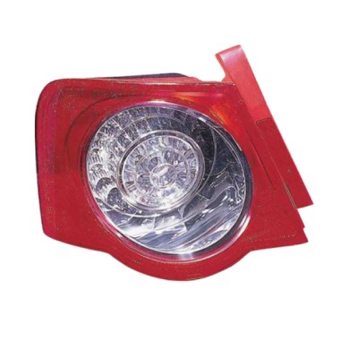 SX_SCRITTA_LOGO.jpg Fanale Posteriore Volkswagen Passat 2005/2010 Sinistro Con Portalampada Esterno Led 4 Porte