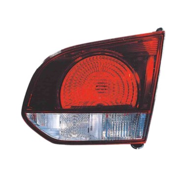 DX_SCRITTA_LOGO.jpg Fanale Posteriore Volkswagen Golf Vi 2008/2013 Destro Senza Portalampada Gruppo Ottico Interna Nero W16W W21