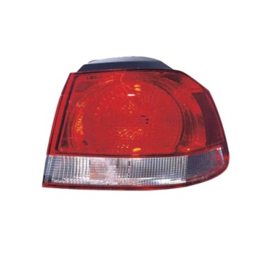 DX_SCRITTA_LOGO.jpg Fanale Posteriore Volkswagen Golf Vi 2008/2013 Destro Senza Portalampada Gruppo Ottico Esterno W16W Wy21W T.