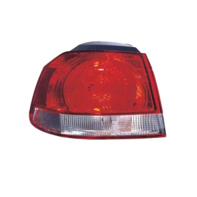 SX_SCRITTA_LOGO.jpg Fanale Posteriore Volkswagen Golf Vi 2008/2013 Sinistro Senza Portalampada Gruppo Ottico Esterno W16W Wy21W 