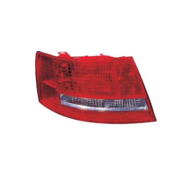 SX_SCRITTA_LOGO.jpg Fanale Posteriore Audi A6 2004/2008 Sinistro Senza Portalampada Gruppo Ottico Esterno Py21W P21Wx4 T. U