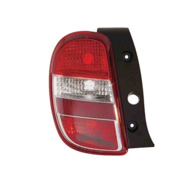 SX_SCRITTA_LOGO.jpg Fanale Posteriore Nissan Micra Iv 2010/2013 Sinistro Senza Portalampada Gruppo Ottico P21W Py21W P21/5W