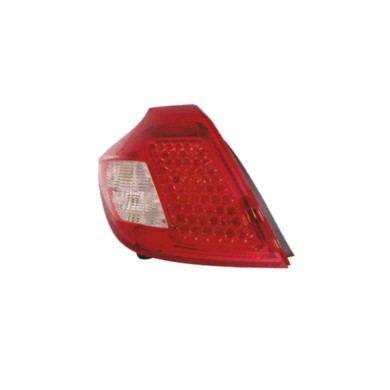 SX_SCRITTA_LOGO.jpg Fanale Posteriore Kia Cee'D 2 Volumi 2010/2011 Sinistro Senza Portalampada Gruppo Ottico 5 Porte Py21W W16W 