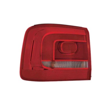 DX_SCRITTA_LOGO.jpg Fanale Posteriore Volkswagen Touran 2010/2015 Destro Senza Portalampada Gruppo Ottico Esterno P21W Py21W