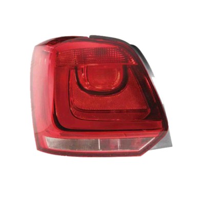 SX_SCRITTA_LOGO.jpg Fanale Posteriore Volkswagen Polo 2009/2013 Sinistro Senza Portalampada Gruppo Ottico H21W P21W Py21W W5W